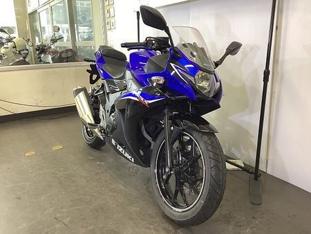スズキ GSX250R ☆GSX250R ヘルメットホルダー マルチバー 社外レバー装備 ABSあり!! 2