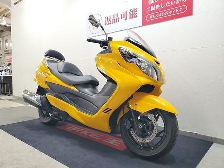 スズキ スカイウェイブ250 スカイウェイブ250M 2008年モデル バックレスト グリップカスタム 4