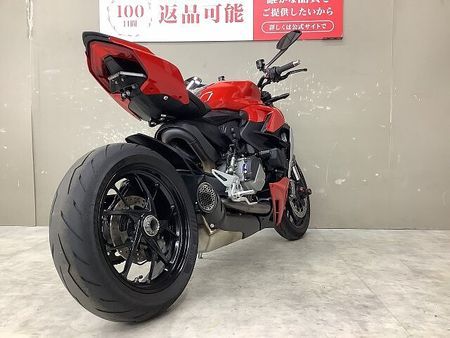 ドゥカティ STREETFIGHTER848 ストリートファイターV2 2023年モデルリアフェンダレスカスタムスペアキーあり 7