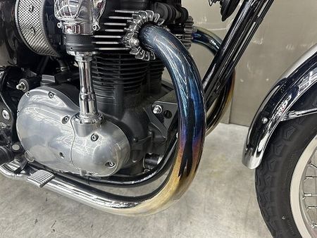 カワサキ W800 W800 2016年モデル!社外マフラーカスタム!リアキャリア、バイザー装備! 21