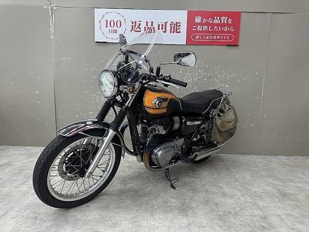 カワサキ W800 W800 2016年モデル!社外マフラーカスタム!リアキャリア、バイザー装備! 35