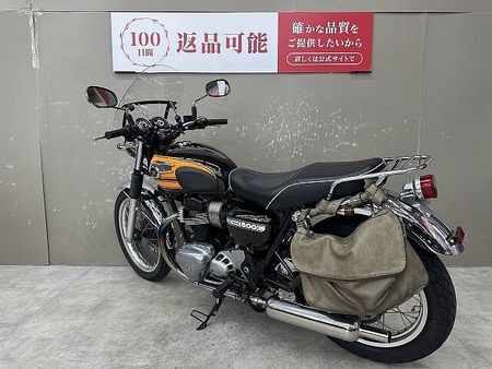 カワサキ W800 W800 2016年モデル!社外マフラーカスタム!リアキャリア、バイザー装備! 4