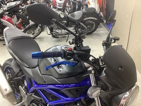 スズキ SV650 SV650 2021年モデルグリップ、レバー等カスタム前後ミツバ製ドラレコ装備 13