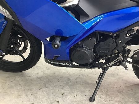 カワサキ ニンジャ 250 NINJA250 充電式スマホホルダー付き!エンジンスライダー、グリップ、レバー、リアキャ 21