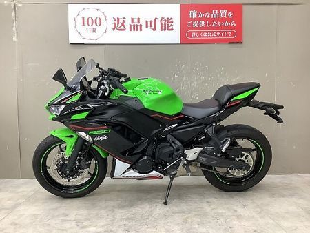 カワサキ ニンジャ 650 NINJA650 2021年モデルワンオーナースペアキーありマルチバー、スマホホルダー装備 2