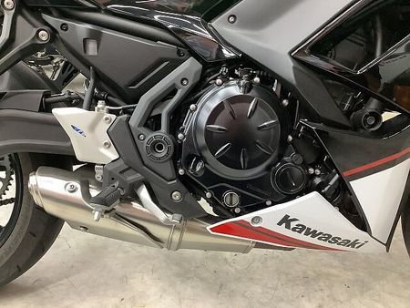 カワサキ ニンジャ 650 NINJA650 2021年モデルワンオーナースペアキーありマルチバー、スマホホルダー装備 8