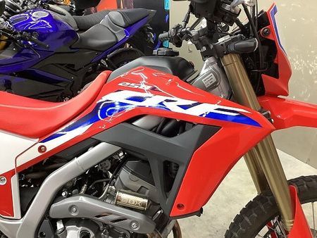 ホンダ CRF250L CRF250L 2021年モデルスペアキーありパワーボックスエキパイカスタムリアキャリア装 24
