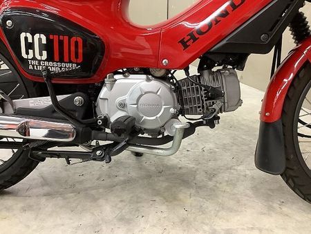 ホンダ クロスカブ110 クロスカブ110 2018年モデルレバーカスタムリアキャリア装備スペアキーあり 20