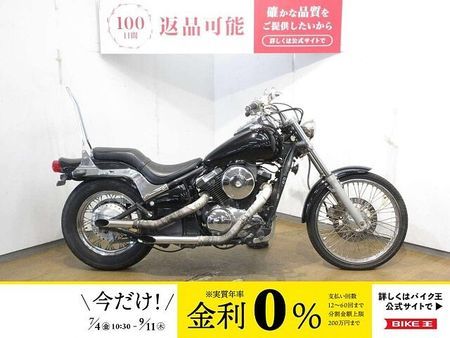 カワサキ バルカン400 VULCAN(バルカン)/スラッシュカットマフラー/シーシーバー装備/カスタムミラー装備 1