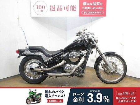 カワサキ バルカン400 VULCAN(バルカン)/スラッシュカットマフラー/シーシーバー装備/カスタムミラー装備 1