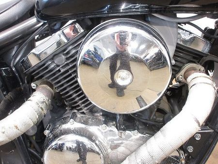 カワサキ バルカン400 VULCAN(バルカン)/スラッシュカットマフラー/シーシーバー装備/カスタムミラー装備 12