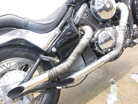 カワサキ バルカン400 VULCAN(バルカン)/スラッシュカットマフラー/シーシーバー装備/カスタムミラー装備 13