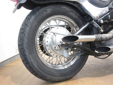 カワサキ バルカン400 VULCAN(バルカン)/スラッシュカットマフラー/シーシーバー装備/カスタムミラー装備 14