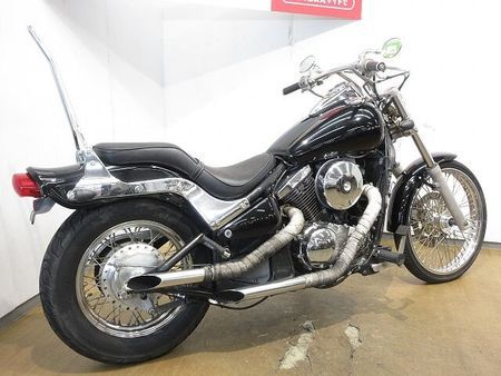 カワサキ バルカン400 VULCAN(バルカン)/スラッシュカットマフラー/シーシーバー装備/カスタムミラー装備 3