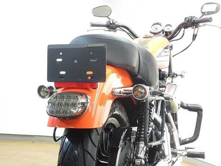 ハーレーダビッドソン XL883R XL883R(スポーツスター)/S&Sエアクリーナーカバー/サイドバックサポート/ウィンカ 23