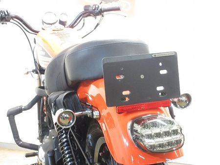 ハーレーダビッドソン XL883R XL883R(スポーツスター)/S&Sエアクリーナーカバー/サイドバックサポート/ウィンカ 24