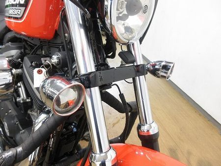 ハーレーダビッドソン XL883R XL883R(スポーツスター)/S&Sエアクリーナーカバー/サイドバックサポート/ウィンカ 33