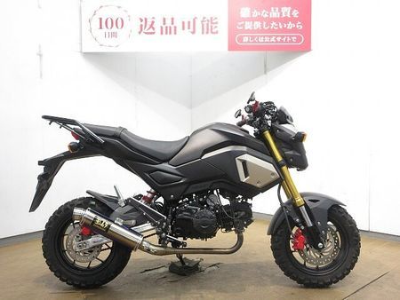 ホンダ グロム GROM(グロム)/JC75型/Gクラフト製スイングアーム/ベイビーフェイス製バックステッ 1
