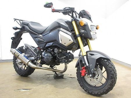 ホンダ グロム GROM(グロム)/JC75型/Gクラフト製スイングアーム/ベイビーフェイス製バックステッ 2