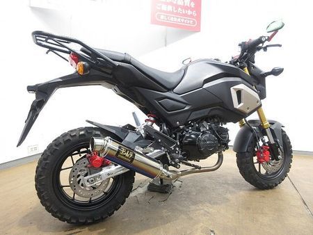 ホンダ グロム GROM(グロム)/JC75型/Gクラフト製スイングアーム/ベイビーフェイス製バックステッ 3