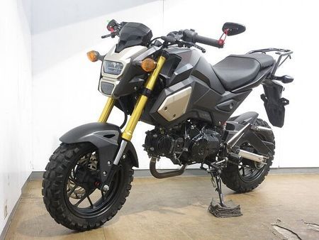 ホンダ グロム GROM(グロム)/JC75型/Gクラフト製スイングアーム/ベイビーフェイス製バックステッ 5