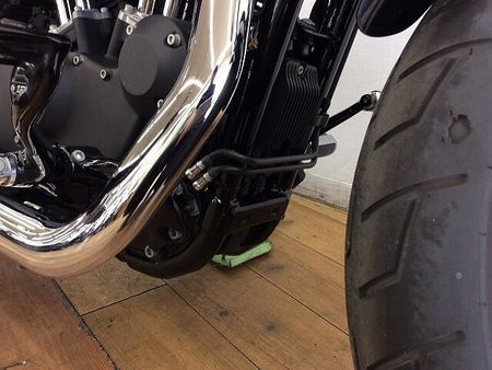 ハーレーダビッドソン XL1200X SPORTSTER FortyEight XL1200X ★☆2016年モデル 純正オプションセキュリティ スカルフットペグ ヒート 18