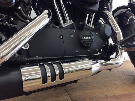 ハーレーダビッドソン XL1200X SPORTSTER FortyEight XL1200X ★☆2016年モデル 純正オプションセキュリティ スカルフットペグ ヒート 20