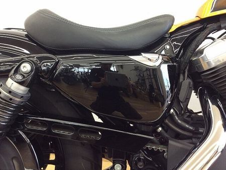 ハーレーダビッドソン XL1200X SPORTSTER FortyEight XL1200X ★☆2016年モデル 純正オプションセキュリティ スカルフットペグ ヒート 22