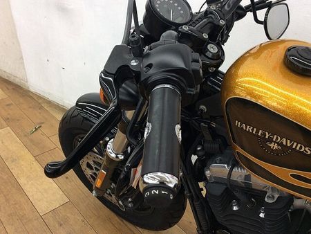 ハーレーダビッドソン XL1200X SPORTSTER FortyEight XL1200X ★☆2016年モデル 純正オプションセキュリティ スカルフットペグ ヒート 31