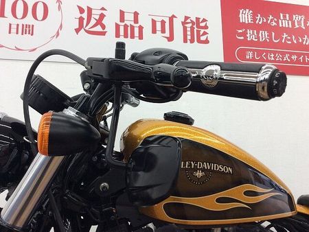 ハーレーダビッドソン XL1200X SPORTSTER FortyEight XL1200X ★☆2016年モデル 純正オプションセキュリティ スカルフットペグ ヒート 32