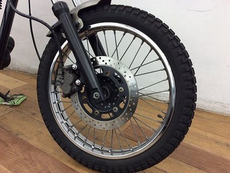 カワサキ 250TR 250TR ★☆キャンディレッドオレンジフレーク ロングフォーク チョッパースタイル☆★ 12