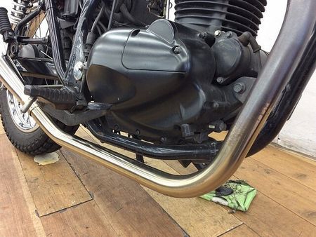カワサキ 250TR 250TR ★☆キャンディレッドオレンジフレーク ロングフォーク チョッパースタイル☆★ 19