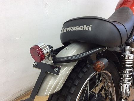 カワサキ 250TR 250TR ★☆キャンディレッドオレンジフレーク ロングフォーク チョッパースタイル☆★ 22