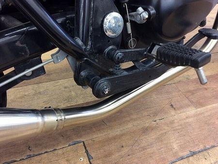 カワサキ 250TR 250TR ★☆キャンディレッドオレンジフレーク ロングフォーク チョッパースタイル☆★ 24