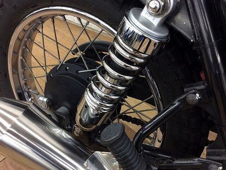 カワサキ 250TR 250TR ★☆キャンディレッドオレンジフレーク ロングフォーク チョッパースタイル☆★ 26