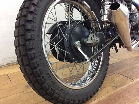 カワサキ 250TR 250TR ★☆キャンディレッドオレンジフレーク ロングフォーク チョッパースタイル☆★ 28