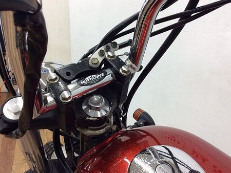 カワサキ 250TR 250TR ★☆キャンディレッドオレンジフレーク ロングフォーク チョッパースタイル☆★ 31