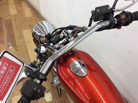 カワサキ 250TR 250TR ★☆キャンディレッドオレンジフレーク ロングフォーク チョッパースタイル☆★ 32