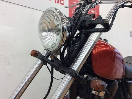 カワサキ 250TR 250TR ★☆キャンディレッドオレンジフレーク ロングフォーク チョッパースタイル☆★ 33