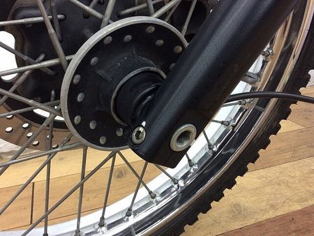 カワサキ 250TR 250TR ★☆キャンディレッドオレンジフレーク ロングフォーク チョッパースタイル☆★ 36