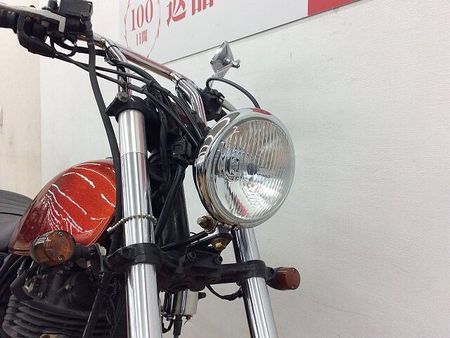 カワサキ 250TR 250TR ★☆キャンディレッドオレンジフレーク ロングフォーク チョッパースタイル☆★ 10
