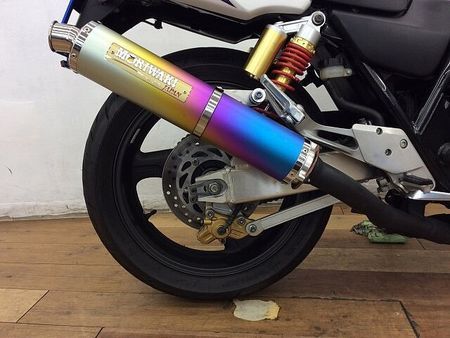 ホンダ CB400スーパーフォア CB400SFVスペック2 ★☆モリワキサイレンサー ビキニカウル カスタムハンドル☆★! 36