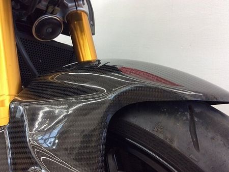 ヤマハ MT-09 MT-09 ★☆カーボンフェンダー ストライカーバックステップ その他カスタム多数☆★!! 13