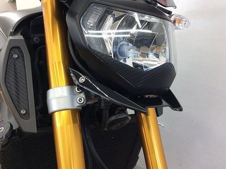 ヤマハ MT-09 MT-09 ★☆カーボンフェンダー ストライカーバックステップ その他カスタム多数☆★!! 10