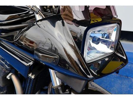 スズキ GSF1200 トルクフルな油冷マシンを存分に走らせる、ヘビーなカスタム車です。 12
