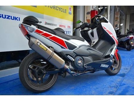ヤマハ TMAX500 ストロボカラーの限定車を走り仕様のカスタム! 3