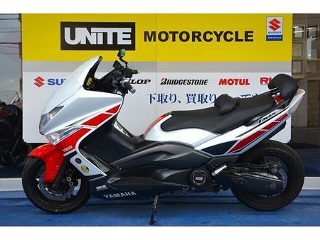 ヤマハ TMAX500 ストロボカラーの限定車を走り仕様のカスタム! 23