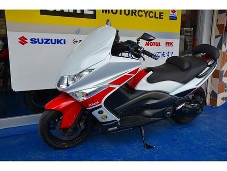 ヤマハ TMAX500 ストロボカラーの限定車を走り仕様のカスタム! 28