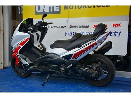 ヤマハ TMAX500 ストロボカラーの限定車を走り仕様のカスタム! 29