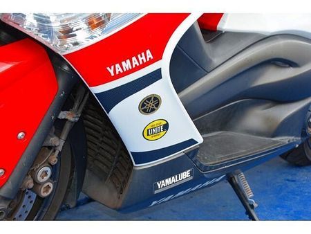 ヤマハ TMAX500 ストロボカラーの限定車を走り仕様のカスタム! 32